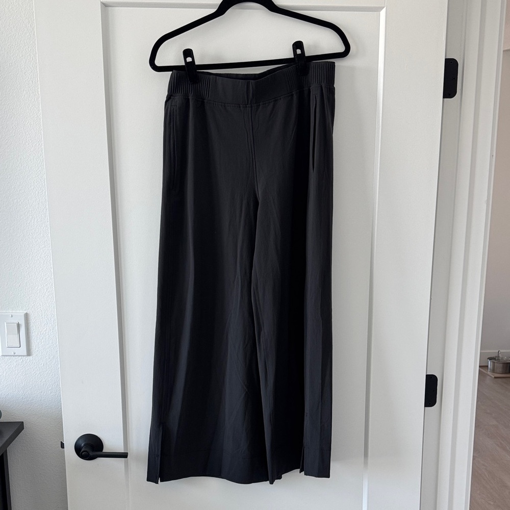 lululemon athletica Black Wide Leg Pants